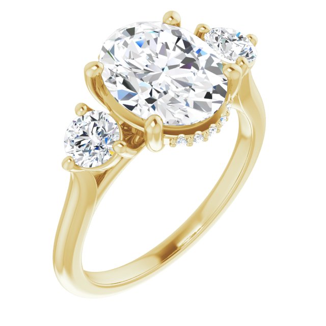 Three-Stone Engagement Ring