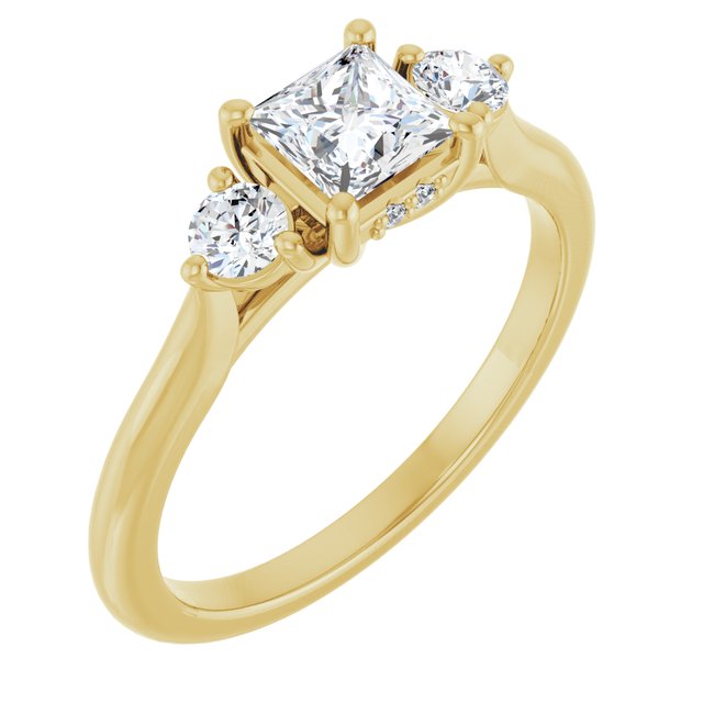 Three-Stone Engagement Ring