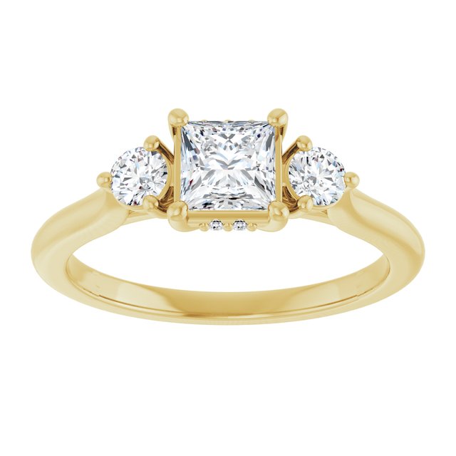 Three-Stone Engagement Ring