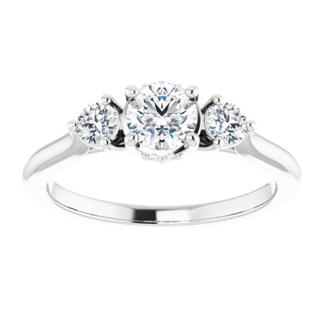 Three-Stone Engagement Ring