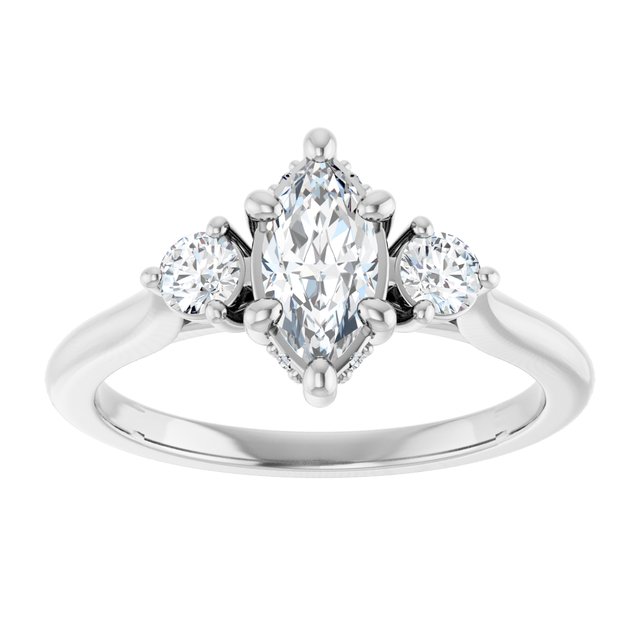 Three-Stone Engagement Ring