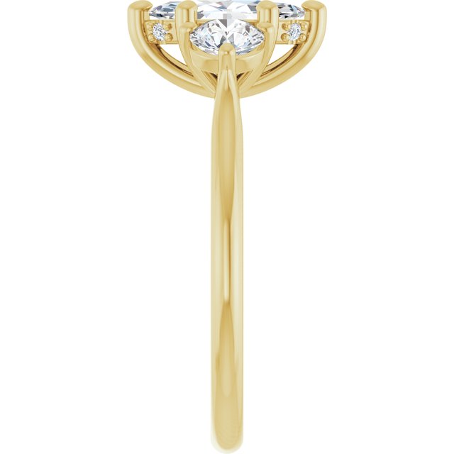 Three-Stone Engagement Ring