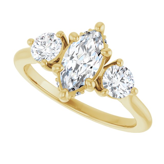 Three-Stone Engagement Ring