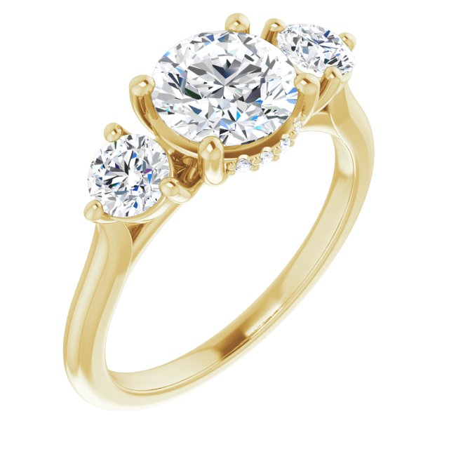 Three-Stone Engagement Ring