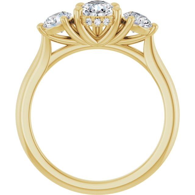 Three-Stone Engagement Ring