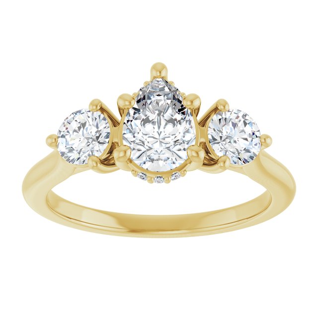 Three-Stone Engagement Ring