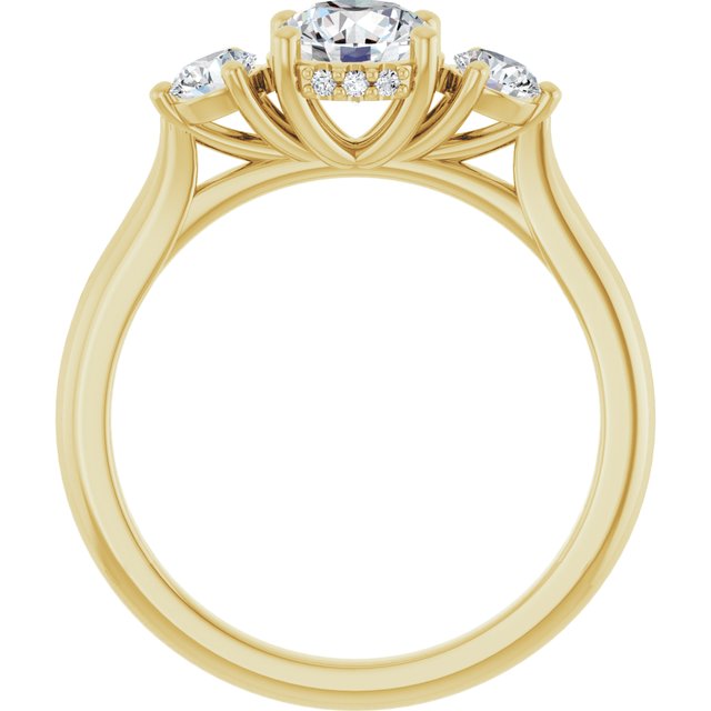 Three-Stone Engagement Ring