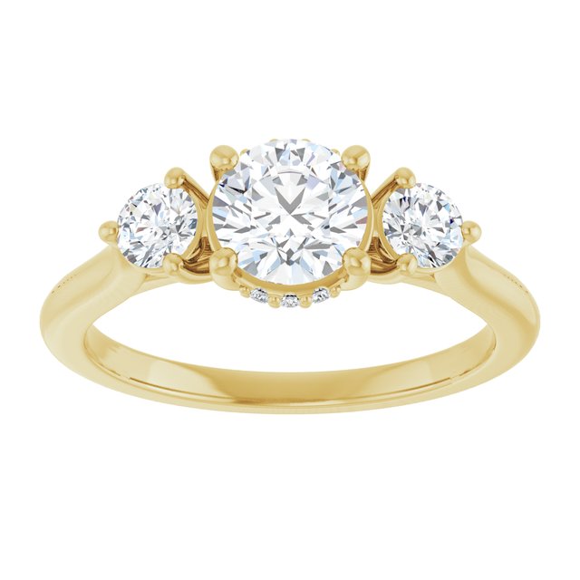 Three-Stone Engagement Ring