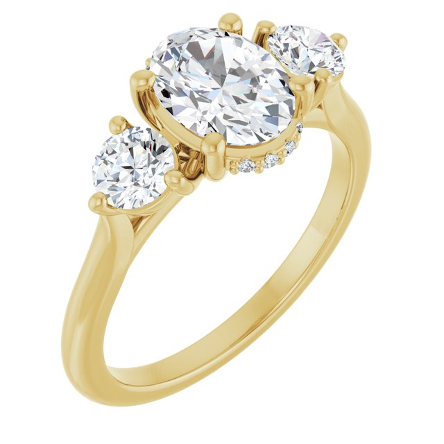 Three-Stone Engagement Ring