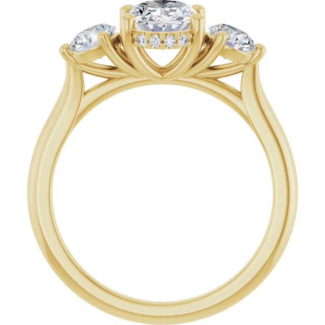 Three-Stone Engagement Ring