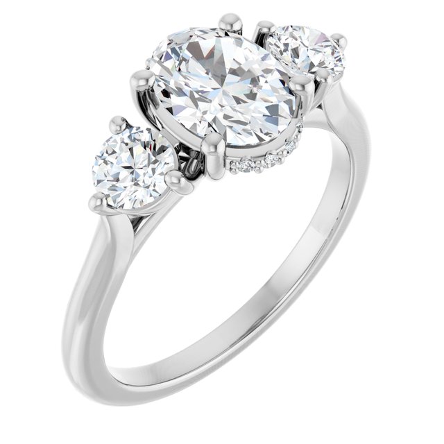 Three-Stone Engagement Ring