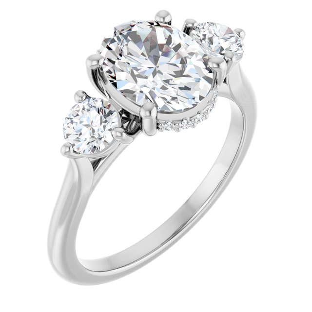 Three-Stone Engagement Ring