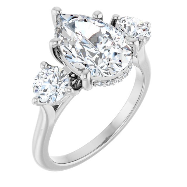 Three-Stone Engagement Ring