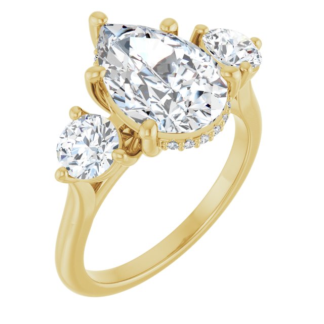 Three-Stone Engagement Ring