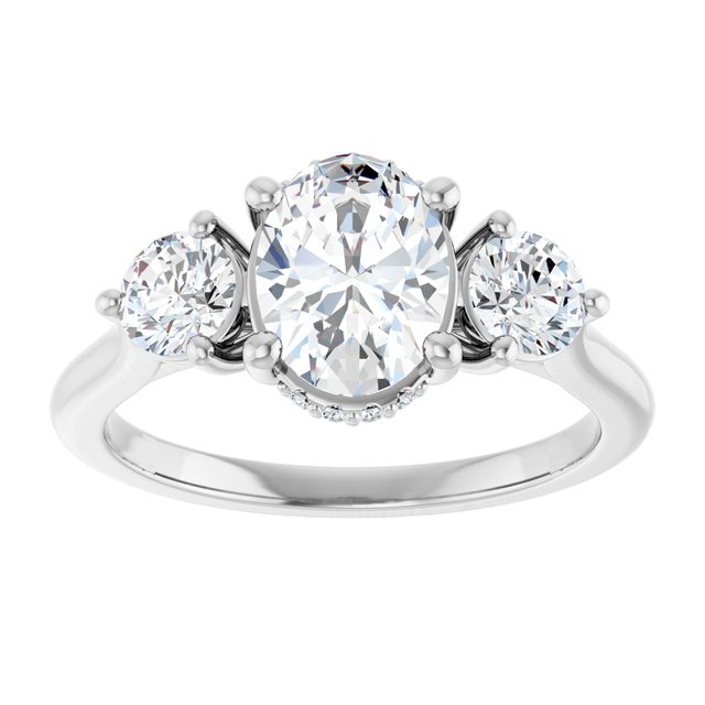 Three-Stone Engagement Ring
