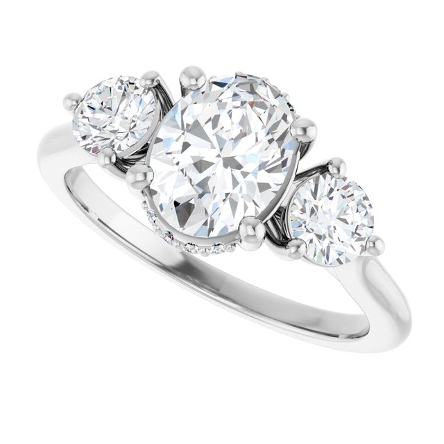 Three-Stone Engagement Ring