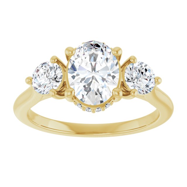 Three-Stone Engagement Ring