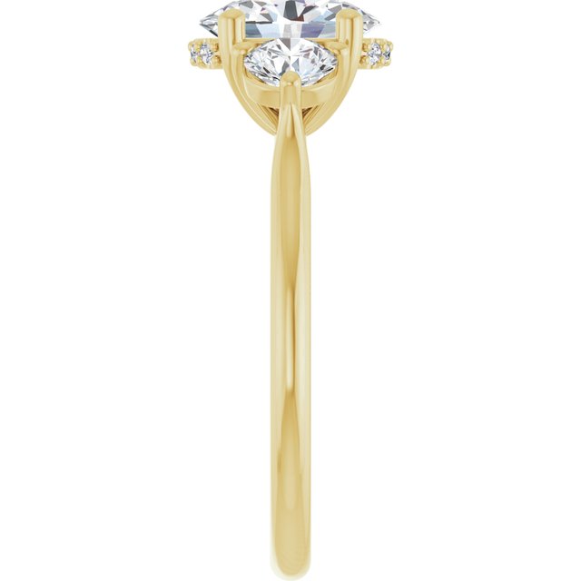 Three-Stone Engagement Ring