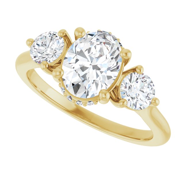 Three-Stone Engagement Ring