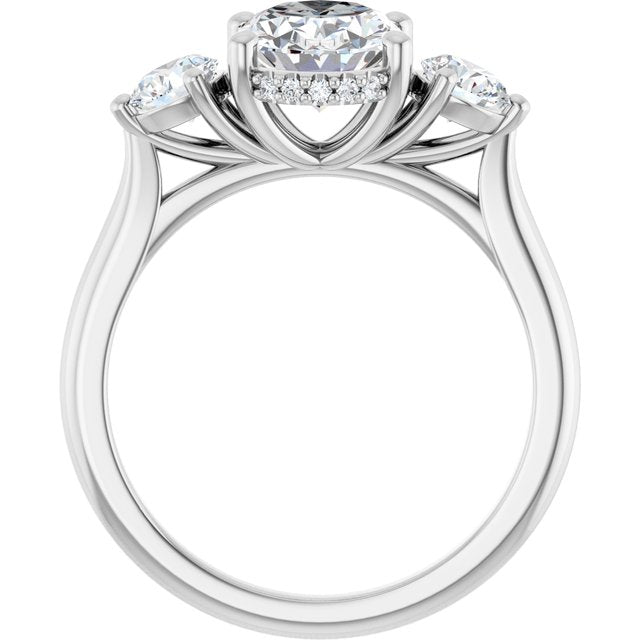 Three-Stone Engagement Ring