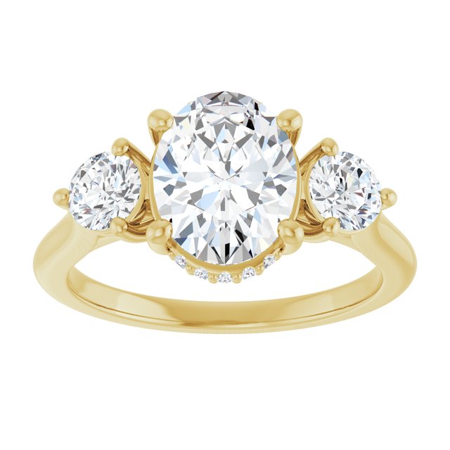 Three-Stone Engagement Ring
