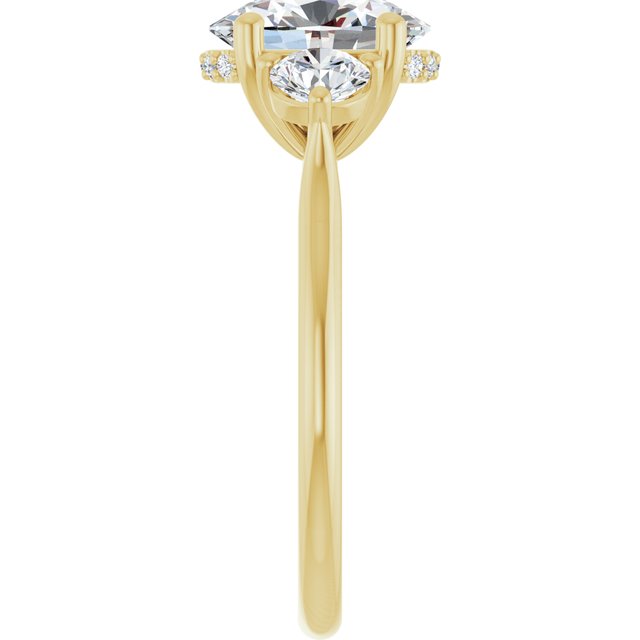 Three-Stone Engagement Ring