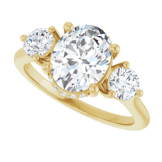 Three-Stone Engagement Ring