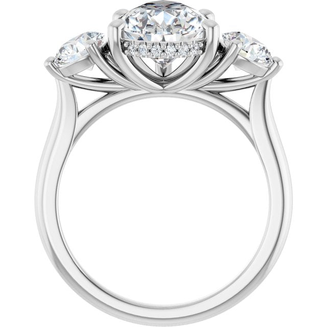 Three-Stone Engagement Ring