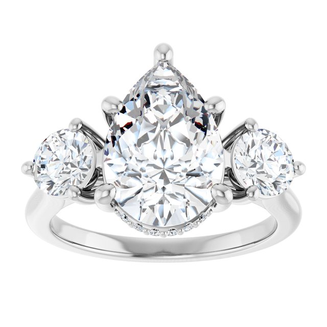 Three-Stone Engagement Ring