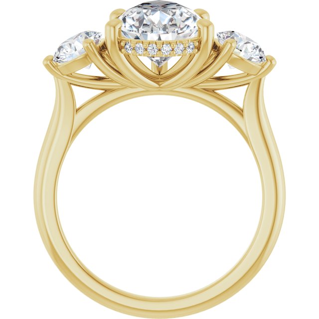 Three-Stone Engagement Ring