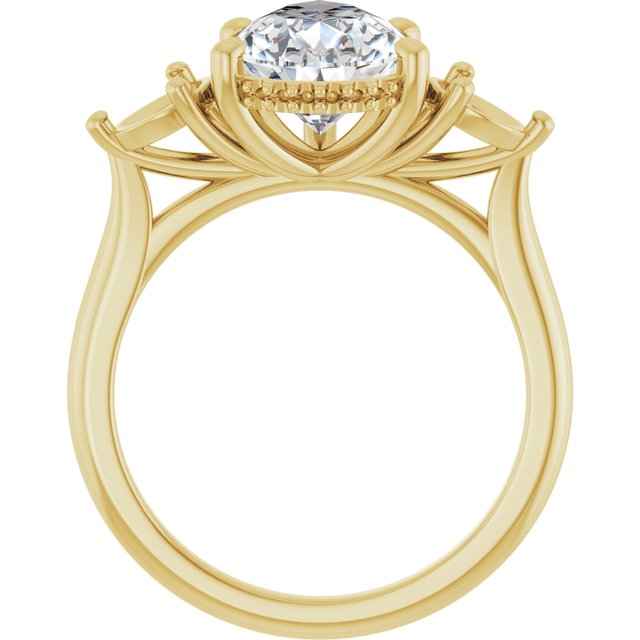Three-Stone Engagement Ring