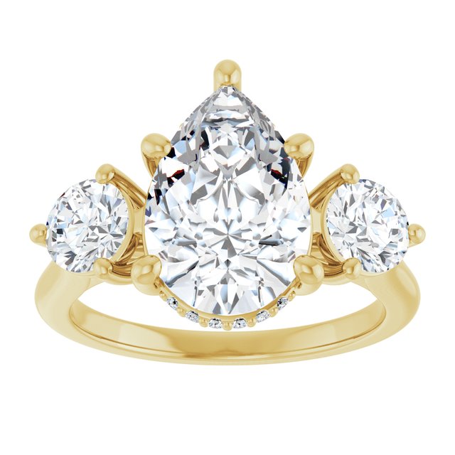 Three-Stone Engagement Ring