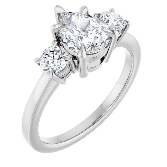 Three-Stone Engagement Ring