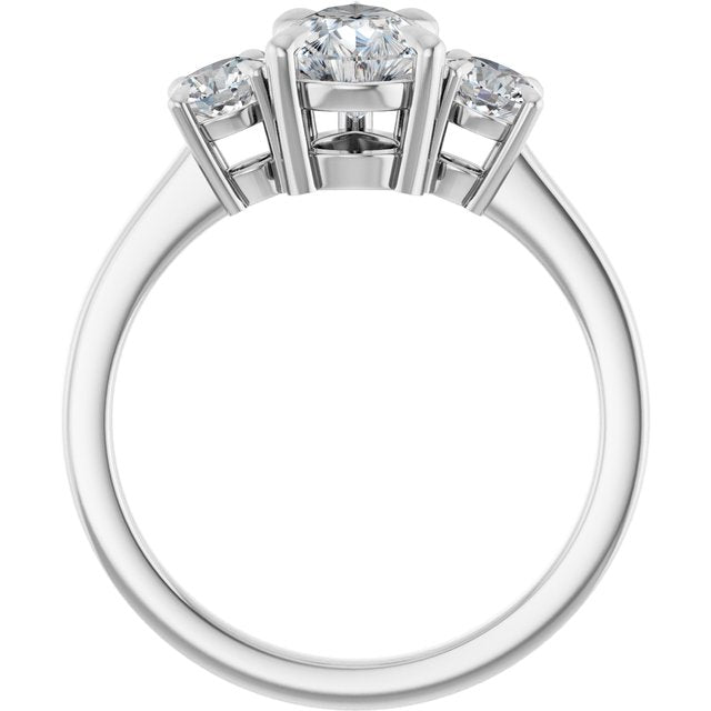 Three-Stone Engagement Ring