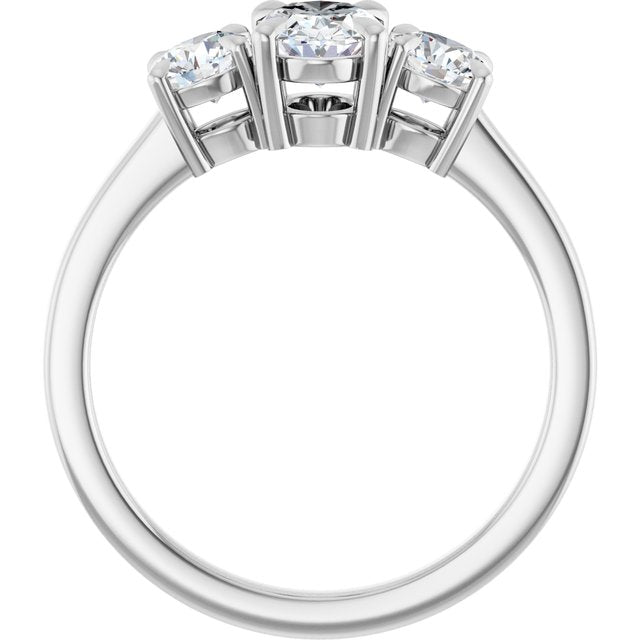 Three-Stone Engagement Ring
