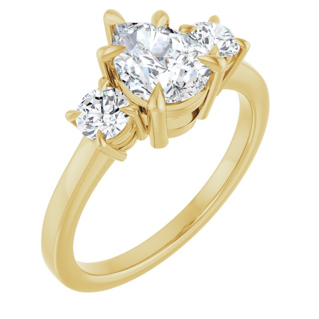 Three-Stone Engagement Ring