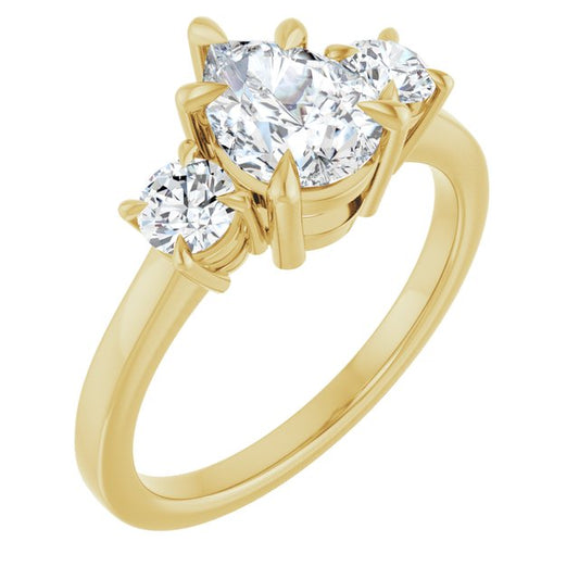 Three-Stone Engagement Ring