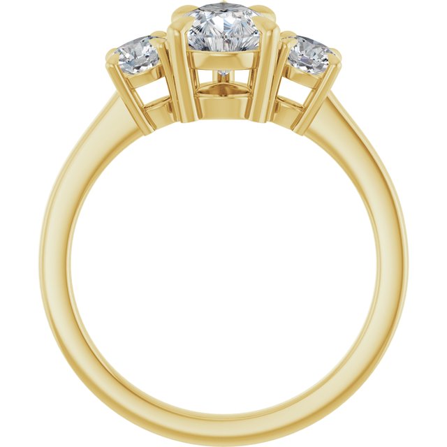 Three-Stone Engagement Ring