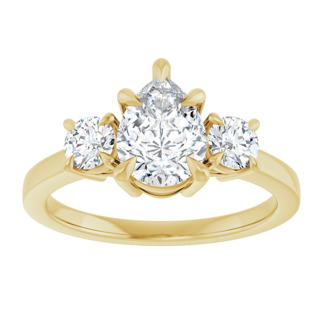 Three-Stone Engagement Ring