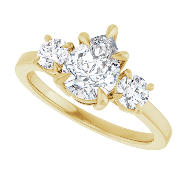 Three-Stone Engagement Ring