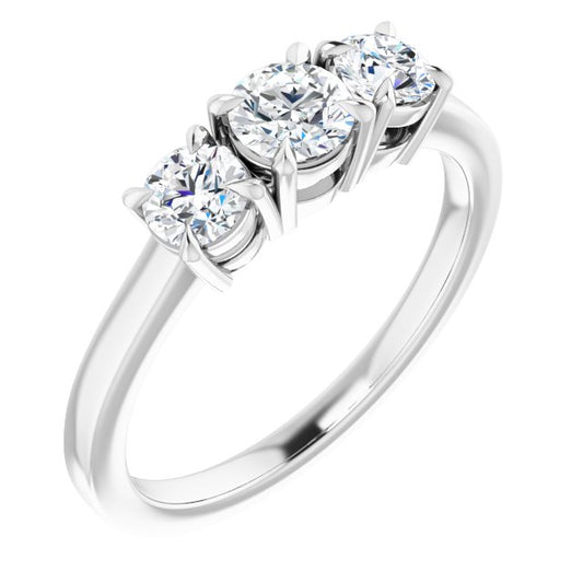 Three-Stone Engagement Ring