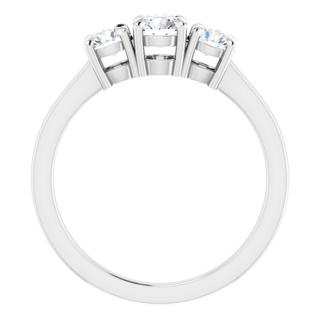 Three-Stone Engagement Ring