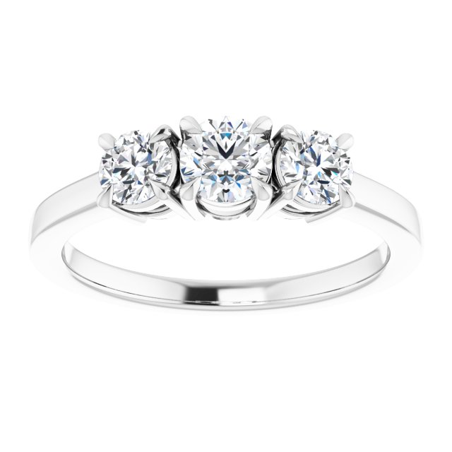 Three-Stone Engagement Ring