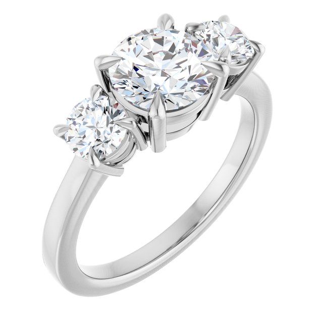 Three-Stone Engagement Ring