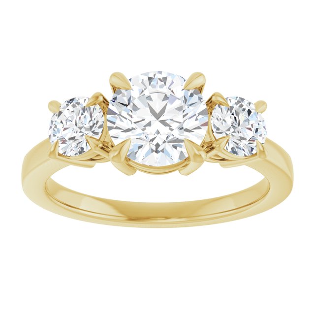 Three-Stone Engagement Ring