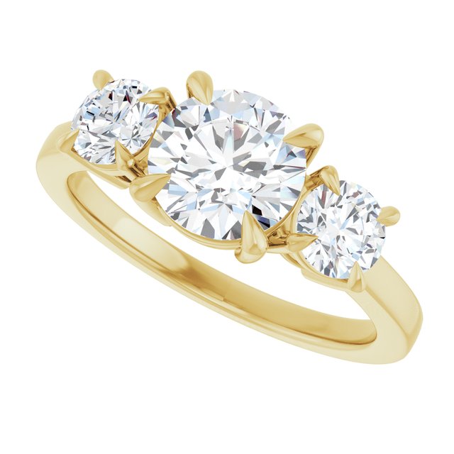 Three-Stone Engagement Ring
