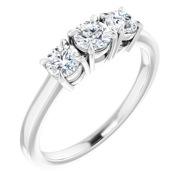 Three-Stone Engagement Ring