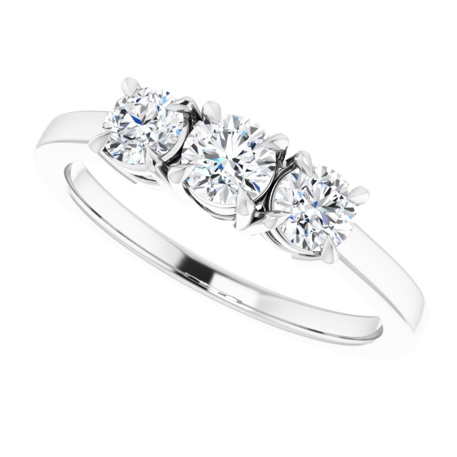 Three-Stone Engagement Ring