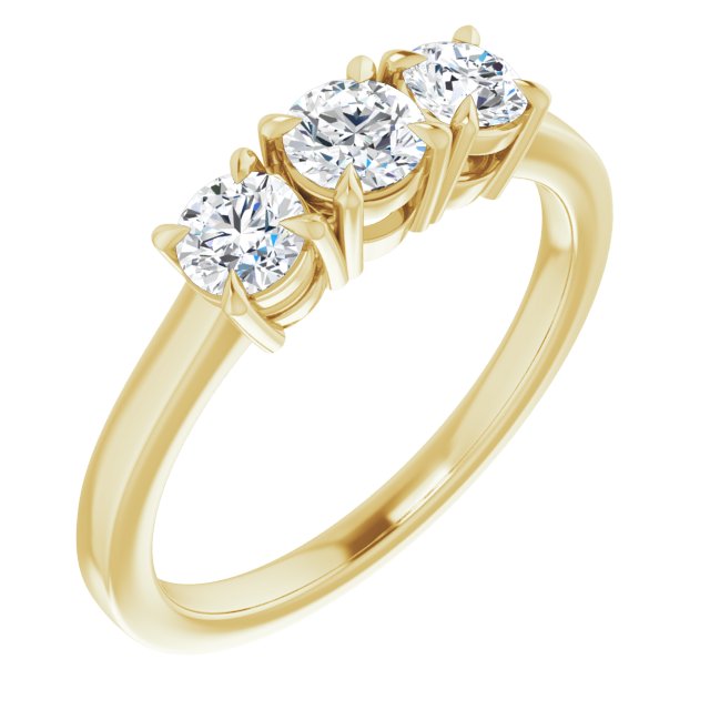 Three-Stone Engagement Ring