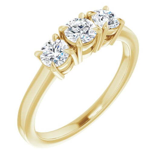 Three-Stone Engagement Ring